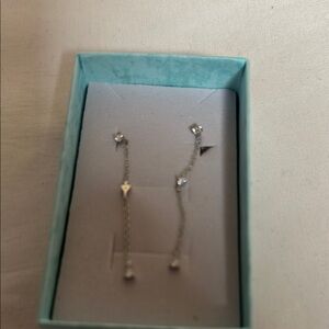 Elegant Silver Drop Earrings